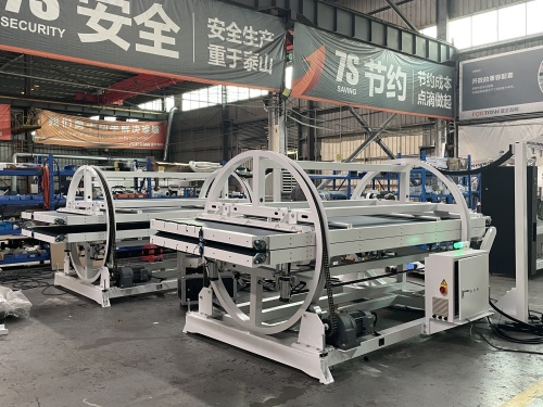 कार्यक्षमता-चालित शैली: बेल्ट टर्नओव्हर मशीन: 180° मटेरियल फ्लिपिंग, शून्य मॅन्युअल प्रयत्न, कमाल उत्पादकता